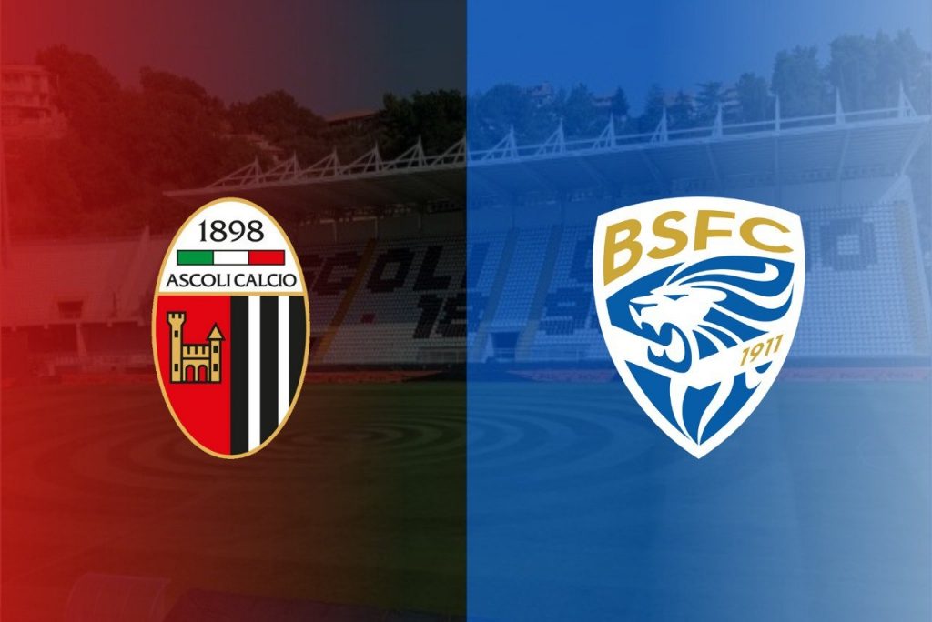 ascoli-brescia diretta
