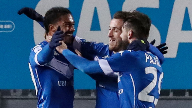 BRESCIA STAGIONE 2020-2021 BRESCIA-CHIEVOVERONA 14/02/2021 AYE DONNARUMMA PAJAC CAPUTO/SILPRESS