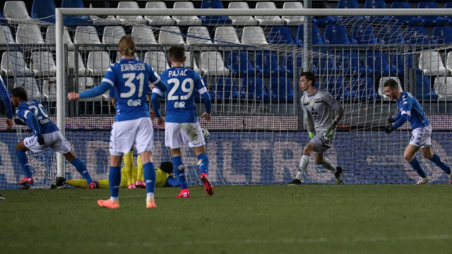 BRESCIA STAGIONE 2020-2021 BRESCIA-CHIEVOVERONA 14/02/2021 AYE DONNARUMMA CAPUTO/SILPRESS