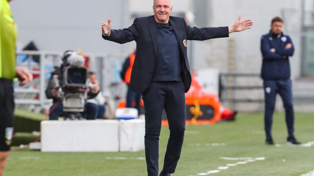 Sport Calcio Serie B Reggio Emilia Mapei Stadium Reggiana Brescia nella foto Massimiliano Alvini 05/04/2021 nicoli@newreporter/SILPRESS