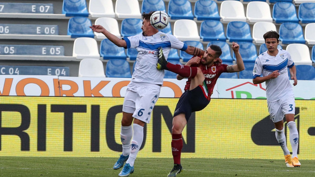Sport Calcio Serie B Reggio Emilia Mapei Stadium Reggiana Brescia nella foto Emanuele Ndoj 05/04/2021 nicoli@newreporter/SILPRESS