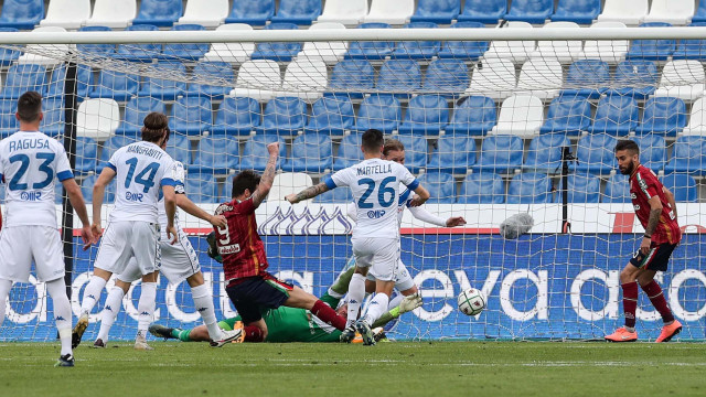 Sport Calcio Serie B Reggio Emilia Mapei Stadium Reggiana Brescia nella foto Zamparo 05/04/2021 nicoli@newreporter/SILPRESS