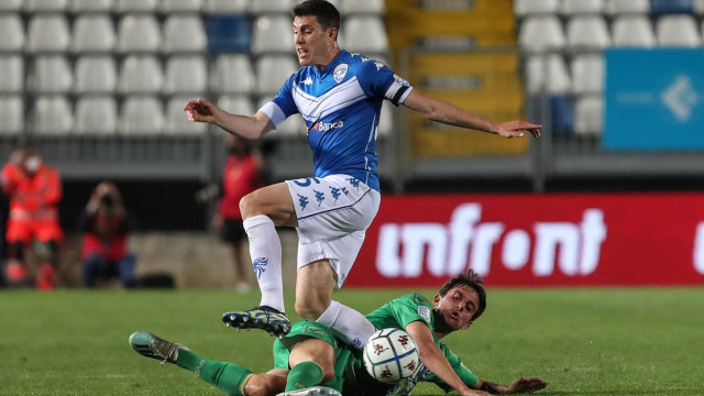 Sport Calcio Serie B Stadio Mario Rigamonti Brescia Pordenone nella foto Dimitri Bisoli 02/04/2021 nicoli@newreporter