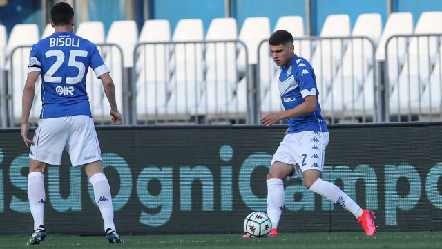 Sport Calcio Serie B Stadio Mario Rigamonti Brescia Pordenone nella foto Fran Karacic 02/04/2021 nicoli@newreporter
