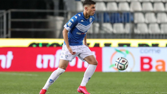 Sport Calcio Serie B Stadio Mario Rigamonti Brescia Pordenone nella foto Fran Karacic 02/04/2021 nicoli@newreporter