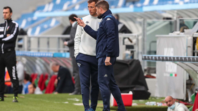 Sport Calcio Serie B Reggio Emilia Mapei Stadium Reggiana Brescia nella foto Gastaldello Clotet 05/04/2021 nicoli@newreporter/SILPRESS