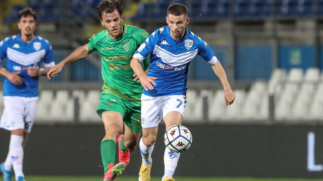 Sport Calcio Serie B Stadio Mario Rigamonti Brescia Pordenone nella foto Nikolas Spalek 02/04/2021 nicoli@newreporter