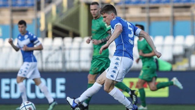 Sport Calcio Serie B Stadio Mario Rigamonti Brescia Pordenone nella foto Tom van de Looi 02/04/2021 nicoli@newreporter