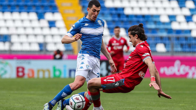 Sport Calcio Serie B Stadio Mario Rigamonti Brescia Spal nella foto Dimitri Bisoli 1/05/2021 nicoli@newreporter