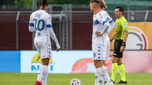 Sport Calcio Serie B Tombolato Cittadella Brescia nella foto Ayé Donnarumma Bjarnason 13/05/2021 nicoli@newreporter/SILPRESS