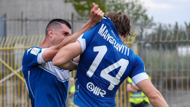 Sport Calcio Serie B Monza U-Power Stadium Monza Brescia nella foto Mangraviti Bisoli 10/05/2021 nicoli@newreporter/SILPRESS
