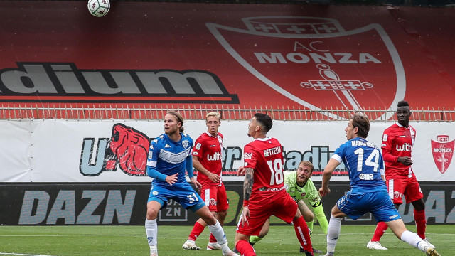 Sport Calcio Serie B Monza U-Power Stadium Monza Brescia nella foto Bjarnason Mangraviti 10/05/2021 nicoli@newreporter/SILPRESS