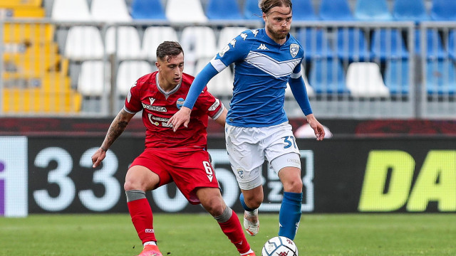 Sport Calcio Serie B Stadio Mario Rigamonti Brescia Spal nella foto Birkir Bjarnason 1/05/2021 nicoli@newreporter