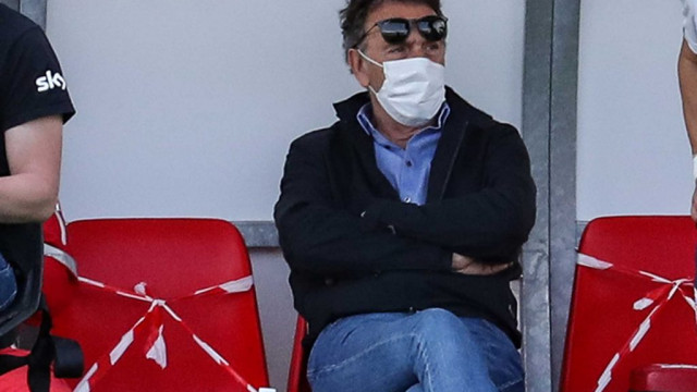 Sport Calcio Serie B Vicenza Stadio Menti Vicenza Brescia nella foto Cellino 04/05/2021 nicoli@newreporter