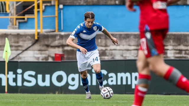 Sport Calcio Serie B Stadio Mario Rigamonti Brescia Spal nella foto Massimiliano Mangraviti 1/05/2021 nicoli@newreporter