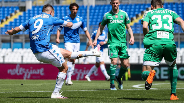 Sport Calcio Serie B Stadio Mario Rigamonti Brescia Pisa nella foto Donnarumma 7/05/2021 nicoli@newreporter