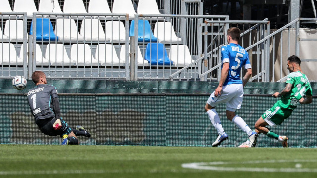 Sport Calcio Serie B Stadio Mario Rigamonti Brescia Pisa nella foto Joronen van de Looi 7/05/2021 nicoli@newreporter