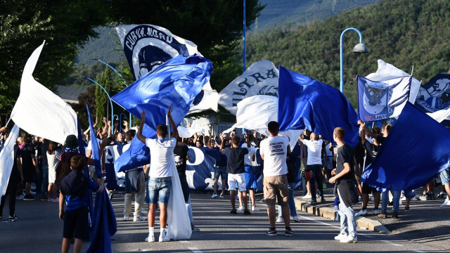 Mg Brescia 27/08/2021 - campionato di calcio serie B / Brescia-Cosenza / foto Matteo Gribaudi/Image Sport
nella foto: tifosi Brescia