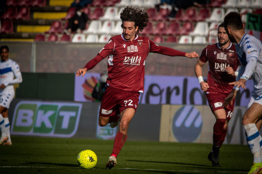Photo LiveMedia/Valentina Giannettoni
Reggio Calabria, Italy, January 15, 2022, Italian soccer Serie B match
Reggina 1914 vs Brescia Calcio
Image shows:
Cortinovis Alessandro (Reggina) shot
LiveMedia - World Copyright