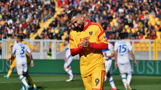 Photo LiveMedia/Emmanuele Mastrodonato
Lecce, Italy, March 12, 2022, Italian soccer Serie B match
US Lecce vs Brescia Calcio
Image shows:
Massimo Coda (US Lecce)
LiveMedia - World Copyright