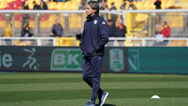 Photo LiveMedia/Emmanuele Mastrodonato
Lecce, Italy, March 12, 2022, Italian soccer Serie B match
US Lecce vs Brescia Calcio
Image shows:
coach Filippo Inzaghi (Brescia Calcio)
LiveMedia - World Copyright
