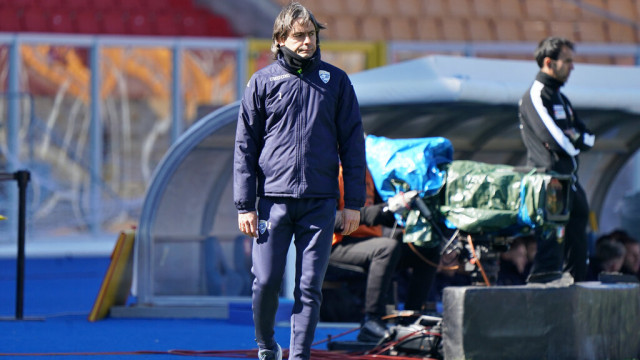 Photo LiveMedia/Emmanuele Mastrodonato
Lecce, Italy, March 12, 2022, Italian soccer Serie B match
US Lecce vs Brescia Calcio
Image shows:
coach Filippo Inzaghi (Brescia Calcio)
LiveMedia - World Copyright