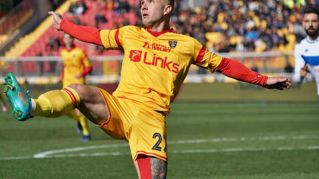 Photo LiveMedia/Emmanuele Mastrodonato
Lecce, Italy, March 12, 2022, Italian soccer Serie B match
US Lecce vs Brescia Calcio
Image shows:
Gabriel Strefezza (US Lecce)
LiveMedia - World Copyright