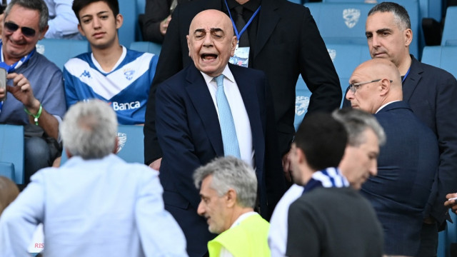 Db Brescia 18/05/2022 - Play Off serie B / Brescia-Monza / foto Daniele Buffa/Image Sport
nella foto: Adriano Galliani