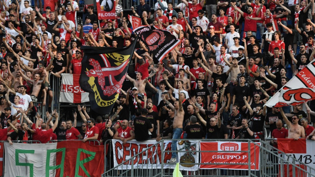 Db Brescia 18/05/2022 - Play Off serie B / Brescia-Monza / foto Daniele Buffa/Image Sport
nella foto: tifosi Monza