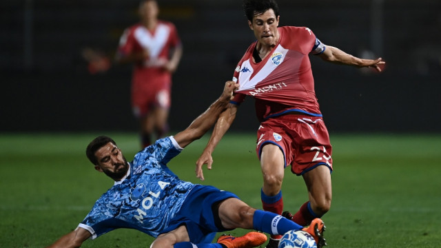 Db Como 29/08/2022 - campionato di calcio serie B / Como-Brescia / foto Daniele Buffa/Image Sport
nella foto: Dimitri Bisoli-Pancrazio Farago’