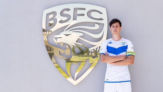 Dimitri Bisoli maglia 22/23 - foto da Brescia calcio Dimitri Bisoli