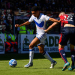 Photo LiveMedia/Luigi Canu
Cagliari, Italy, October 15, 2022, Italian soccer Serie B match
Cagliari Calcio vs Brescia Calcio
Image shows:
Florian Aye of Brescia Calcio
LiveMedia - World Copyright