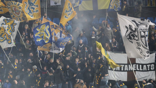 Photo LiveMedia/Luca Amedeo Bizzarri
Brescia, Italy, December 12, 2022, Italian soccer Serie B match
Brescia Calcio vs Parma Calcio
Image shows:
FANS (PARMA)
LiveMedia - World Copyright