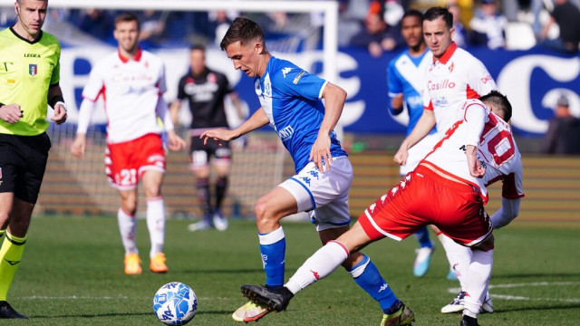 Photo LiveMedia/Luca Rossini
Brescia, Italy, February 25, 2023, Italian soccer Serie B match
Brescia Calcio vs SSC Bari
Image shows:
John Bjorkengren (Brescia Calcio)
LiveMedia - World Copyright