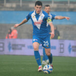 Dimitri Bisoli of Brescia Calcio FC carries the ball during the Italian Serie B soccer championship match between Brescia Calcio and FC Sudtirol at Mario Rigamonti Stadium on February 23, 2025, Brixia, Italy.