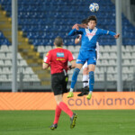 Gennaro Borrelli of Brescia Calcio FC during the Italian Serie B soccer championship football match between Brescia Calcio FC and Cesena FC at Mario Rigamonti Stadium on March 8, 2025, Brixia, Italy.