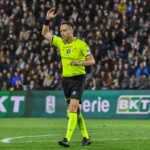 Referee Ermanno Feliciani during Spezia Calcio vs Brescia Calcio, Italian soccer Serie B match in La Spezia, Italy, March 28 2025