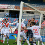 Match action during Cosenza Calcio vs Brescia Calcio, Italian soccer Serie B match in Cosenza, Italy, April 12 2025