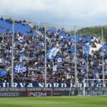 Brescia supporters during Brescia Calcio vs AC Pisa, Italian soccer Serie B match in Brescia, Italy, April 25 2025