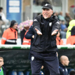 Head Coach Rolando Maran (Brescia) during Brescia Calcio vs AC Pisa, Italian soccer Serie B match in Brescia, Italy, April 25 2025
