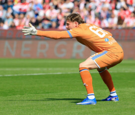Stefano Gori of Union Brescia during the match of 6th day of the Serie A Championship between L.R. Vicenza vs Union Brescia at the Romeo Menti Stadium on 29 March 2026 in Vicenza, VI.