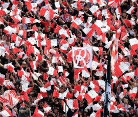 L.R. Vicenza's fans during the match of 6th day of the Serie A Championship between L.R. Vicenza vs Union Brescia at the Romeo Menti Stadium on 29 March 2026 in Vicenza, VI.